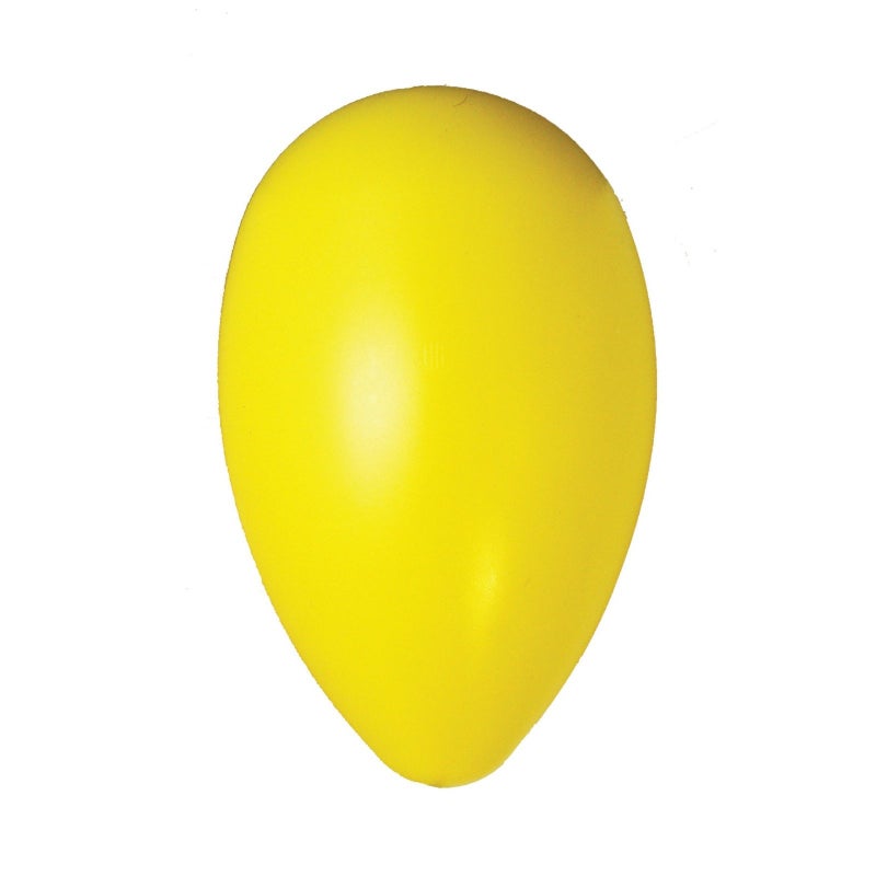 Jolly Pets Jolly Egg Dog Toy, 8 Inches/Medium, Yellow - Image 1